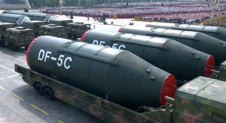 东风-61实现环绕世界打击飞行？美媒：中国洲际导弹数量领跑全球