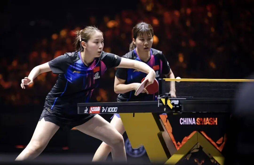 国乒提前锁定混双冠军,男、女双打各有3对进4强 | WTT中国大满贯双打