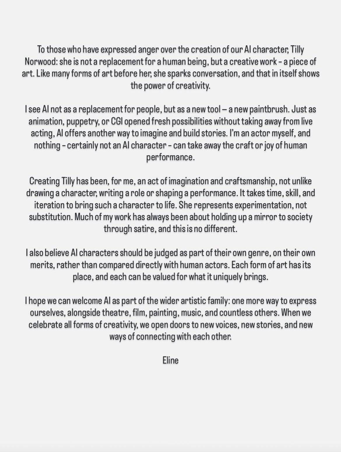 首位AI女演员出道:好莱坞喜忧参半,AI是创意革新还是职业终结?