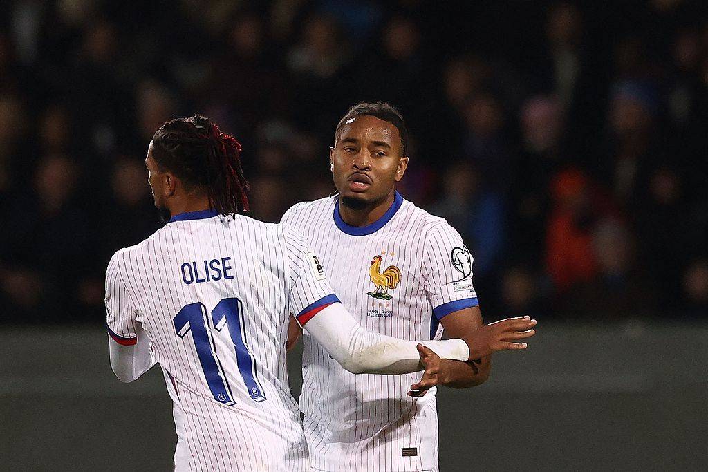 世预赛-恩昆库建功马特塔破门 法国2-2冰岛无缘四连胜